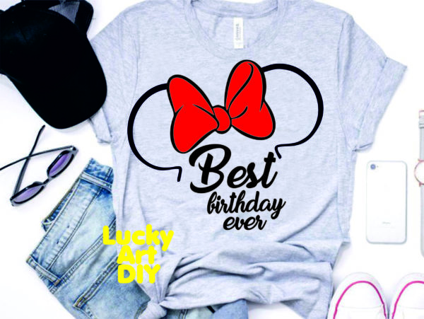 Best Birthday Ever Svg, Believe in Magic, Mickey Balloons Svg, Disney Fireworks Svg, Disney Birthday Svg, My First Disney Trip Svg,  Fairytale, Minnie Bow, Minnie Ears, Coffee and Magic, Never Too Old For Fairytales, Disney Family Vacation Svg