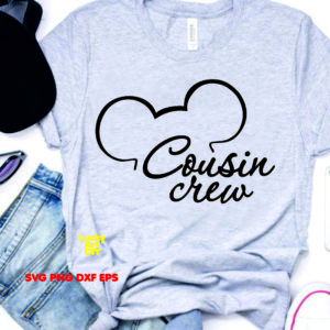 Cousin Crew SVG Disney Squad SVG Mickey Mouse