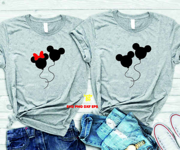 Disney Balloon Svg, Mickey Mouse Svg, Minnie Mouse, Mickey Head, Minnie Head, Mickey Ears, Minnie Bow, Birthday Squad Svg, Disney Squad Svg, Disney Family Shirt Svg, Disney Friends Svg, Birthday Girl, Birthday Boy, Take Me To The Mouse Svg,