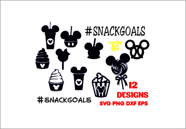 The Happiest Snacks on Earth, Disney SnackGoals, I'm Here for the Snacks, I'm Just Here For the Snacks, Disney Food, Disney snack Svg, Snack Goals, Disney Vibes Svg, Happy Disney Svg, Disney Birthday Svg, Believe in Magic, My First Disney Trip Svg,  Disney Family Vacation Svg,