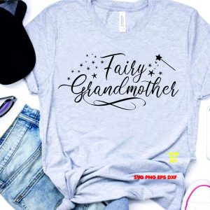 Fairy Grandmother SVG, Blessed, New Grandma, Godmother, Nana, GiGi, Baptism, Gift Grandma, Nana, Pregnancy Announcement, Grandparents, Best Gigi Ever, Gigi To Be, Most Loved Gigi, Mother's Day, Promoted to Gigi, Maternity, Established, Disney Family Shirt Svg, Quotes Svg, Iron On, Disney Gifts, Etsy, Silhouette Cameo, Cricut, Cut Files, Cut Files Set in SVG, EPS, DXF and PNG, Digital Download, Digital Printable, Instant Download